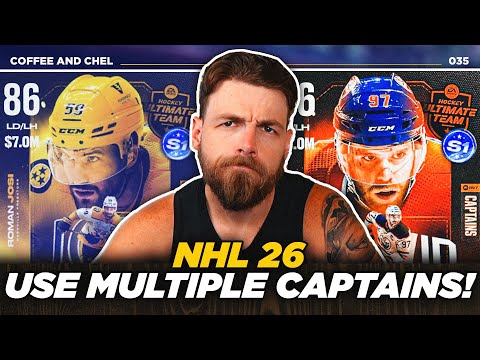 Thumbnail for USE MULTIPLE CAPTAINS! | NHL 26 COFFEE AND CHEL EP 35