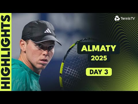 Thumbnail for Nakashima vs Marozsan; Michelsen, Moutet In Action | Almaty 2025 Day 3 Highlights