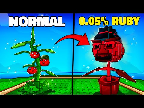 Thumbnail for I Got the SECRET Ruby Tomade Torelli Seed on Plants vs Brainrots!