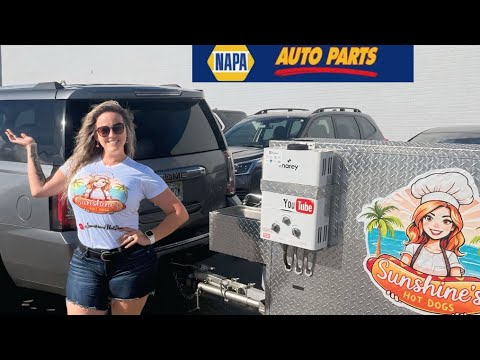 Thumbnail for Our BIGGEST Hot Dog Cart Day Yet 💰 | Corporate Catering for NAPA Auto Parts!