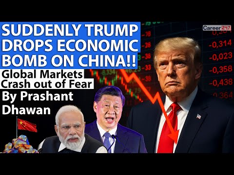 Thumbnail for SUDDENLY TRUMP DROPS ECONOMIC BOMB ON CHINA!! Global Markets Crash out of Fear | By Prashant Dhawan