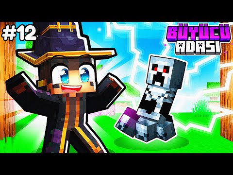 Thumbnail for EFSANE BÜYÜLER ÖĞRENDİM! (Gerçekten Efsaneler) 📖 | Minecraft Büyücü Adası #12