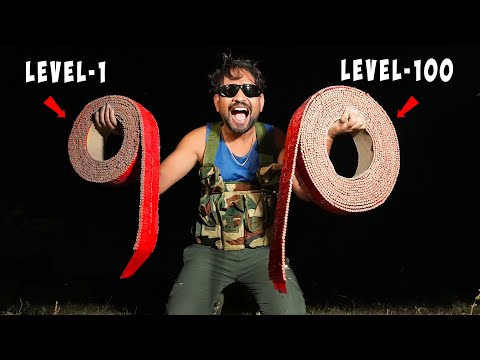 Thumbnail for Leval 1 Vs Level 100 Diwali Bomb Testing - सभी तरह के बीड़ी बम | Diwali Stash 2025