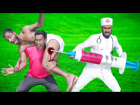 Thumbnail for Funniest Fun New Trending Comedy Video 2025 Doctor Injection Wala Comedy Video Ep-178 By @funtv22