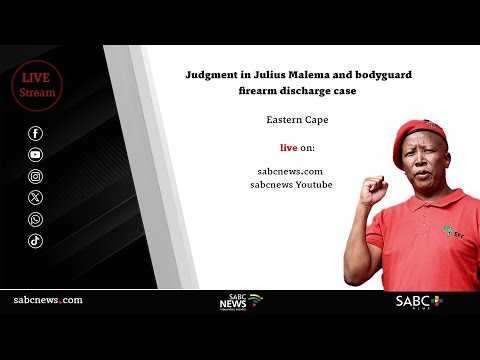 Thumbnail for Judgment in Malema firearm discharge case - 01 October 2025