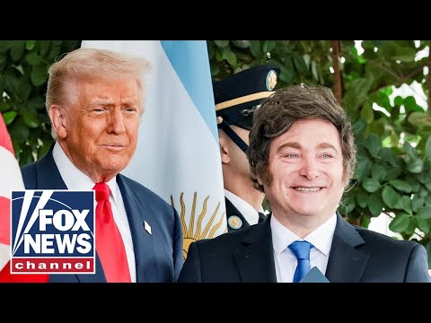 Thumbnail for Trump holds meeting with Javier Milei as US extends rescue package