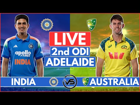 Thumbnail for India vs Australia 2nd ODI Live | IND vs AUS 2nd ODI Live Scores & Commentary