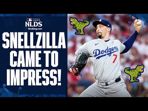 Thumbnail for MOST IN MLB HISTORY 🔥 Blake Snell tosses 4th career 9+ strikeout, 2 or fewer hit Postseason outing!