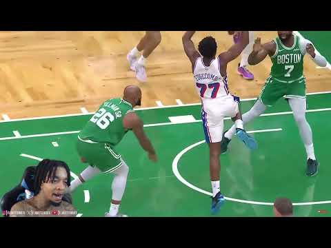 Thumbnail for FlightReacts To 76ERS at CELTICS | FULL GAME HIGHLIGHTS | October 22, 2025!