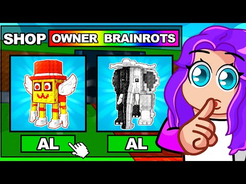 Thumbnail for Sadece OWNER BRAINROT alarak Steal a Brainrot Oynamak...
