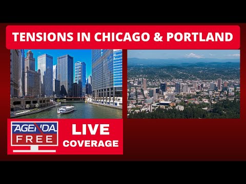 Thumbnail for Tensions in Portland and Chicago (including Broadview) - LIVE Breaking News Coverage
