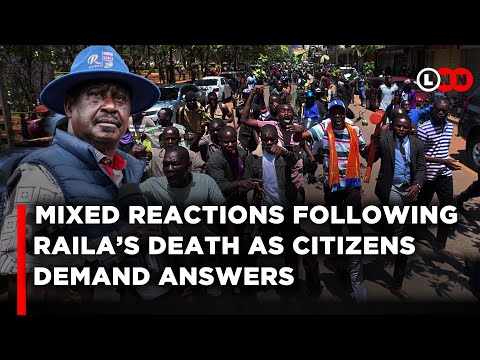 Thumbnail for Mixed Reactions Following Raila’s Death As Citizens Demand For  Answers | LNN