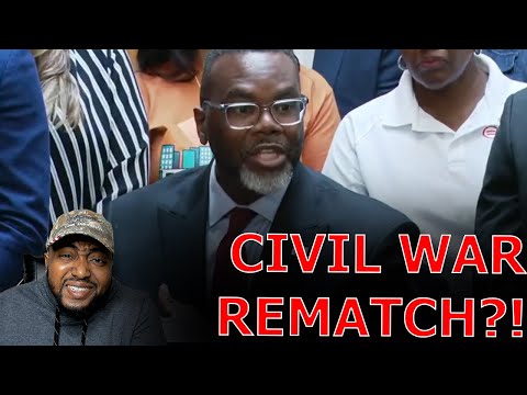Thumbnail for WOKE Chicago Mayor Declares Civil War REMATCH As He BEGS Trump For Mercy From ICE With Panic Move!