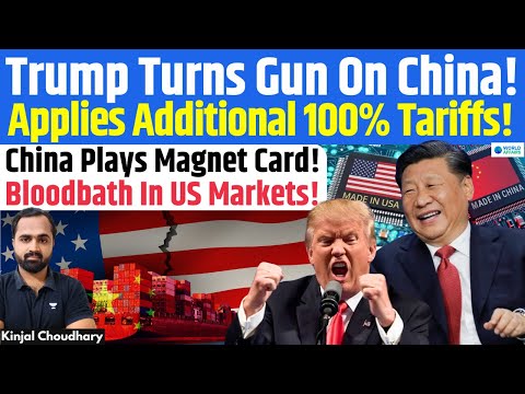 Thumbnail for Trade War - Trump Hits 130% Tariffs On China! Xi Chokes Rare Earths! US Markets Crash! APEC! Kinjal