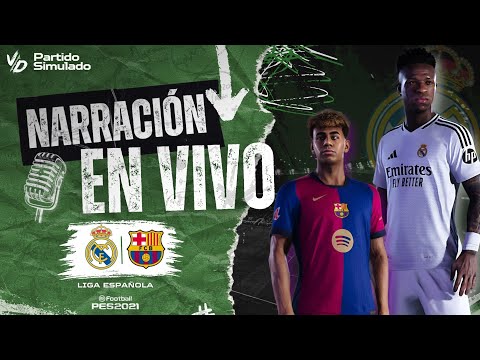 Thumbnail for 🟢 REAL MADRID SE QUEDA CON EL CLÁSICO ESPAÑOL / / PARTIDO SIMULADO PES 2021 - NARRACIÓN EN VIVO