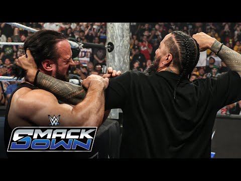 Thumbnail for Jimmy Uso incites a brawl with Drew McIntyre: SmackDown highlights, Oct. 24, 2025