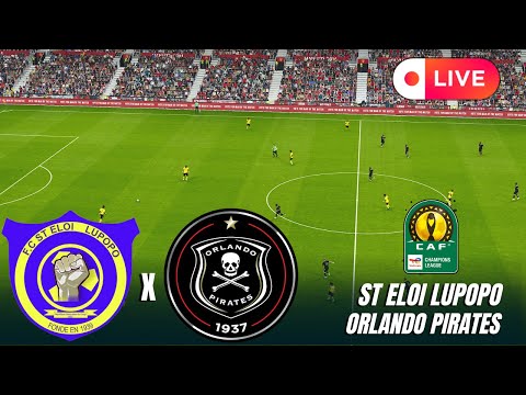 Thumbnail for St. Eloi Lupopo vs Orlando Pirates | CAF Champions League 2025/26 | Full Match | PES 2021 Simulation