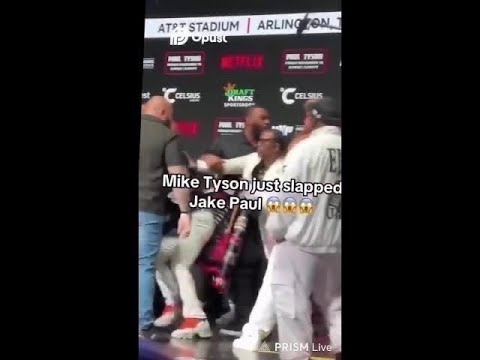 Thumbnail for Jake Paul and Mike Tyson's EPIC Weigh-In Brawl!