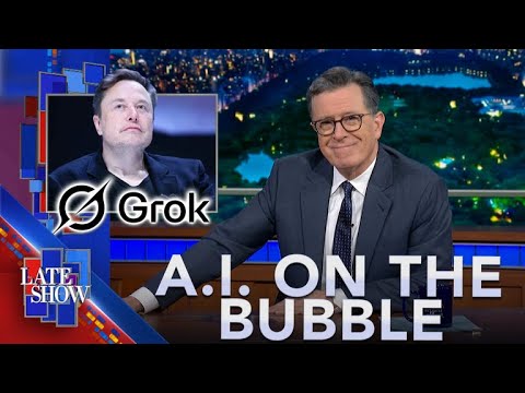 Thumbnail for The A.I. Stock Bubble | ChatGPT, Grok, Go Erotic | Banning Human-Chatbot Marriage