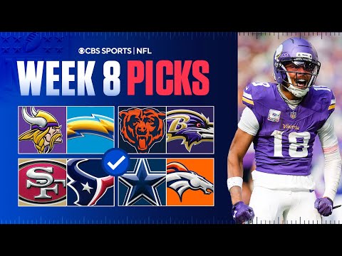 Thumbnail for NFL Predictions and Picks For EVERY Week 8 Game [Vikings at Chargers] | Best Bets ✅