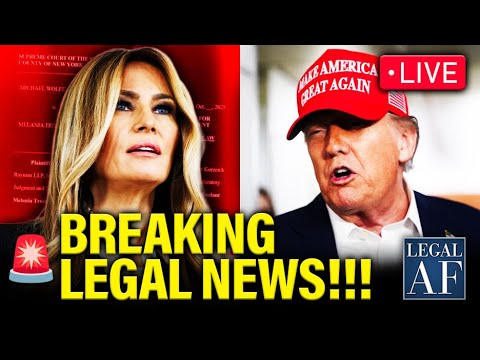 Thumbnail for LIVE: Trump Gets NEWS He FEARED with NEW LAWSUIT & LEAKED TEXTS - 10/22/2025 | Legal AF