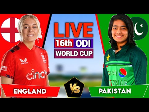 Thumbnail for England Women vs Pakistan Women,16th ODI WC 2025, Live Cricket Score & Commentary ENGW vs PAKW