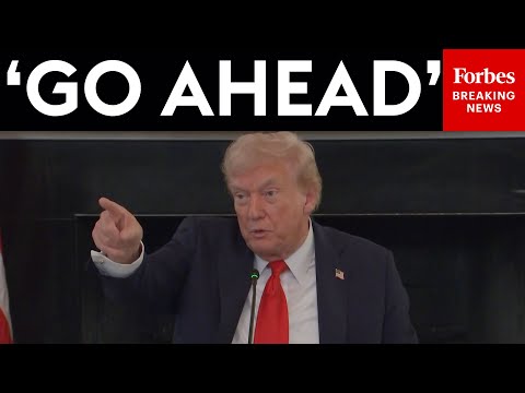 Thumbnail for BREAKING NEWS: President Trump Takes Questions From Reporters On Eight Day Of Government Shutdown