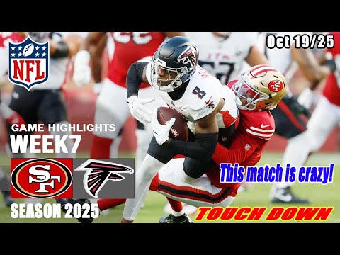 Thumbnail for Falcons Vs. 49ers WEEK7 | FULL GAME Highlights | NFL Season 2025