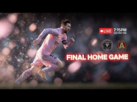 Thumbnail for Inter Miami vs Atlanta United LIVE Watchalong | Messi & Final Home Game