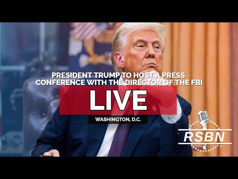 Thumbnail for LIVE: President Trump Hosts a Press Conference with FBI Director Kash Patel - 10/15/25