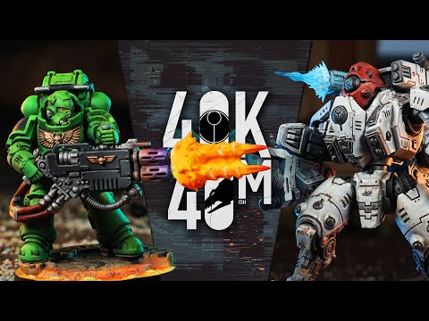 Thumbnail for Deadly T'au vs Fired Up Salamanders. Fire vs Power. Warhammer 40k in 40m