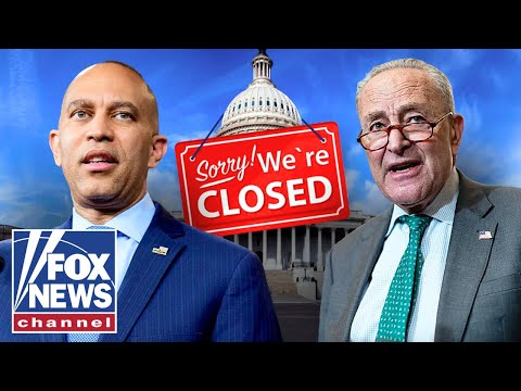 Thumbnail for LIGHTS OUT: War of words over shutdown as Trump admin warns 'imminent' job cuts coming
