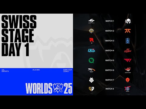 Thumbnail for 스위스 스테이지 Day 1 | 2025 월드 챔피언십