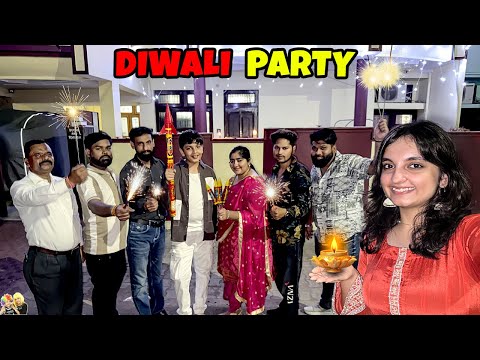 Thumbnail for DIWALI PARTY | Diwali Celebration with Office Team and Family | Aayu and Pihu Show