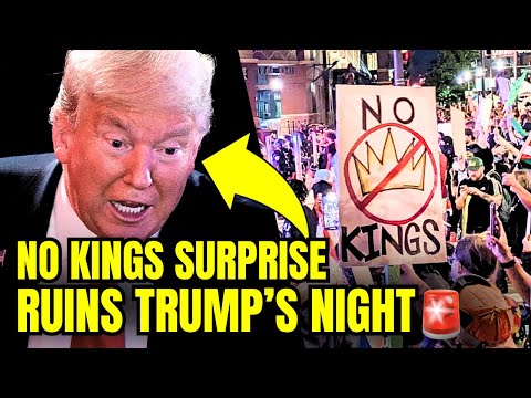 Thumbnail for Trump's Night Just FELL APART Over BRUTAL New "NO KINGS" Surprise🚨