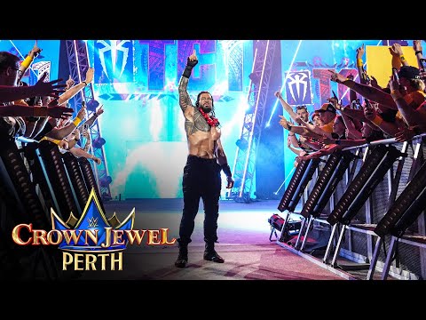Thumbnail for Roman Reigns receives an epic ovation in Perth: Crown Jewel 2025 highlights