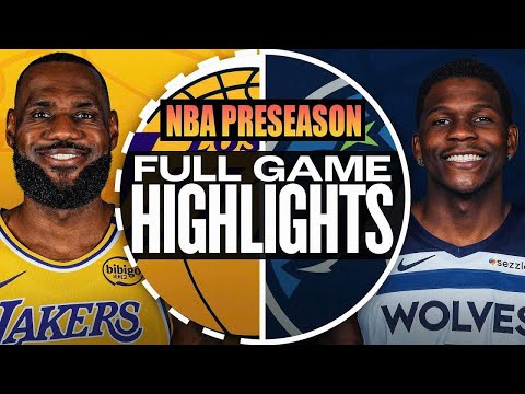 Thumbnail for Los Angeles Lakers Vs Minnesota Timberwolves Full Game Highlights Oct 21 , 2025 | NBA Season 2025