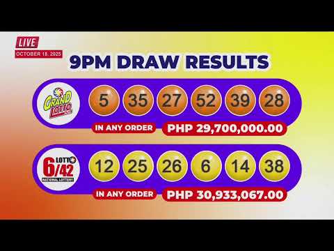 Thumbnail for [LIVE] PCSO 9:00 PM Lotto Draw - October 18, 2025