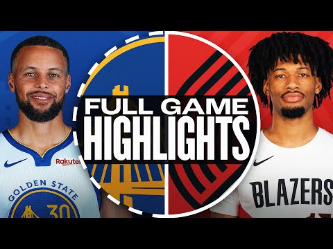 Thumbnail for WARRIORS at TRAIL BLAZERS | FULL GAME HIGHLIGHTS | October 14, 2025