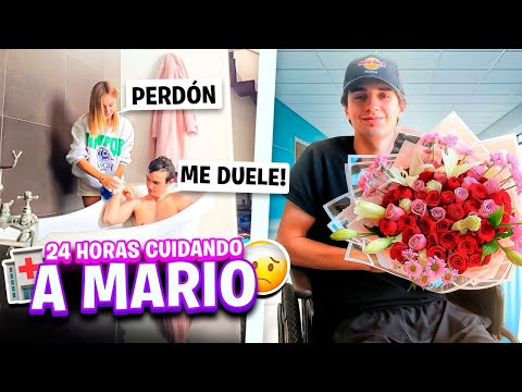 Thumbnail for 24 HRS CUIDANDO A MARIO * se accidentó * 😣❤️ | Hermanas JM 