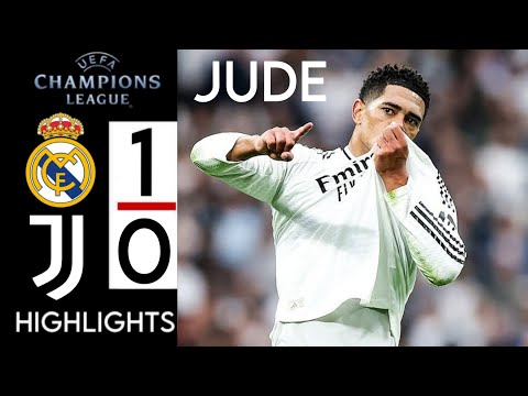Thumbnail for Real Madrid vs Juventus 1-0 Highlights & All Goals • Champions League  • Jude Bellingham Goal