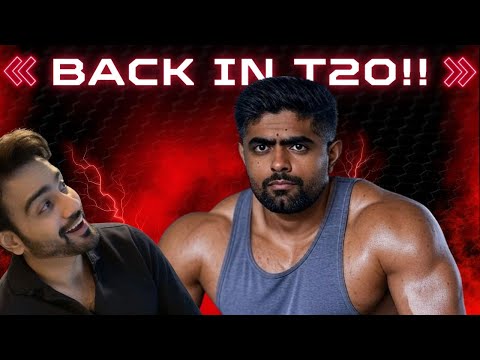 Thumbnail for Breaking News! Babar Azam Is Coming Back in the T20 Team | ep: 740