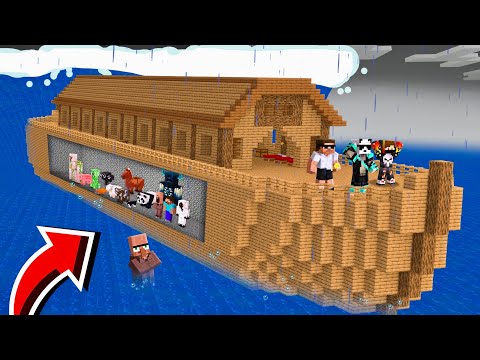 Thumbnail for I Built a Giant Ship To Save Everyone in Minecraft!