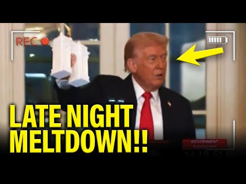Thumbnail for Trump has LATE NIGHT DISASTER in WH as SPEECH GOES SIDEWAYS