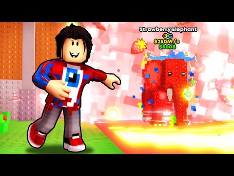 Thumbnail for 😱Я Получил СОБСТВЕННЫЙ STRAWBERRY ELEPHANT 250M/S Брейнрот в Steal a Brainrot!