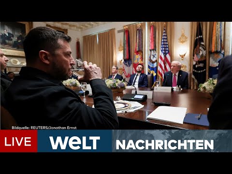 Thumbnail for TRUMP MACHT DRUCK: "Sie sollten dort aufhören, wo sie sind!" Bittere Pille für Selenskyj? | LIVE