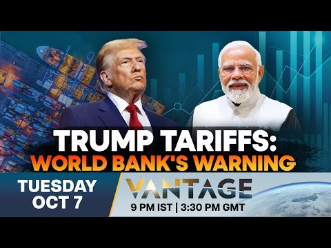 Thumbnail for LIVE: Amid Trump's Trade War, India’s Growth Forecast Raised to 6.5% | Vantage on Firstpost | N18G