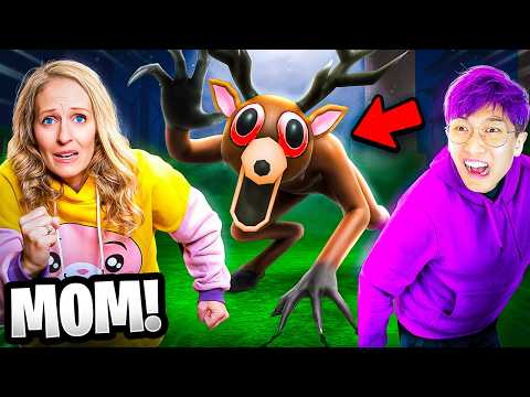 Thumbnail for LANKYBOX'S MOM Plays 99 NIGHTS IN THE FOREST ROBLOX...!?