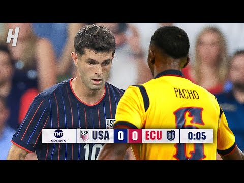 Thumbnail for USA vs Ecuador - FULL Match Highlights & Goals | FIFA International Friendly | October 10, 2025