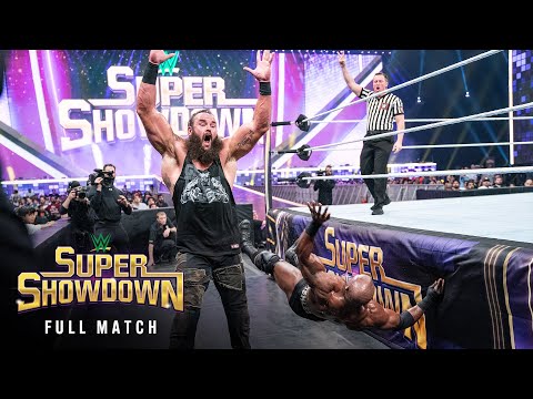 Thumbnail for FULL MATCH: Braun Strowman vs. Bobby Lashley: Super ShowDown 2019